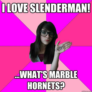 Idiot Nerd Girl
