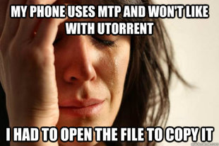 First World Problems