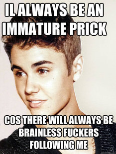 Justin Bieber hits puberty