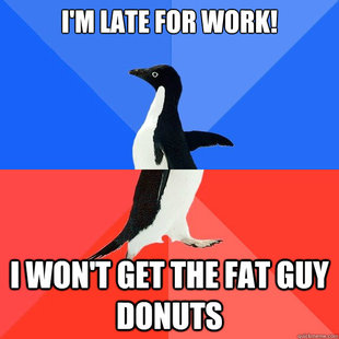Socially Awkward Awesome Penguin