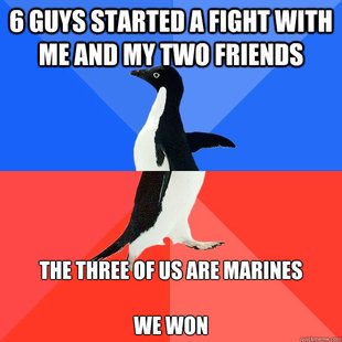 Socially Awkward Awesome Penguin