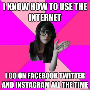 Idiot Nerd Girl