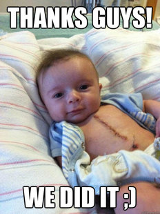 Ridiculously Goodlooking Surgery Baby