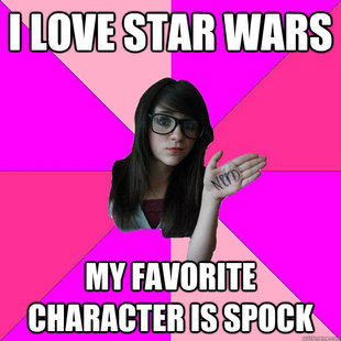Idiot Nerd Girl