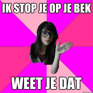 Idiot Nerd Girl