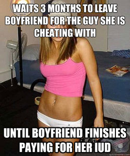Scumbag girl