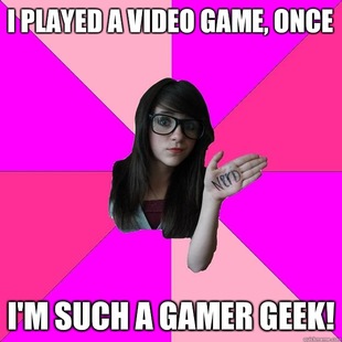 Idiot Nerd Girl