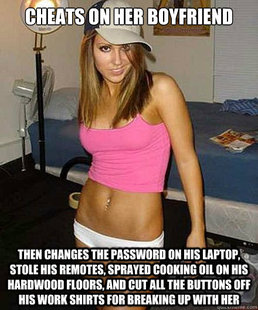Scumbag girl