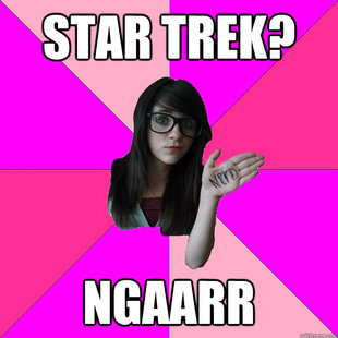 Idiot Nerd Girl