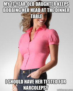 Oblivious Suburban Mom