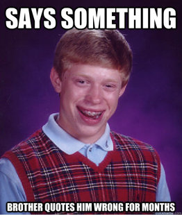 Bad Luck Brian