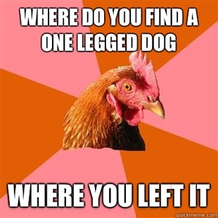Anti-Joke Chicken