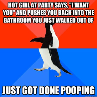 Socially Awesome Awkward Penguin