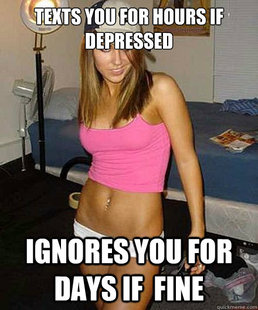 Scumbag girl