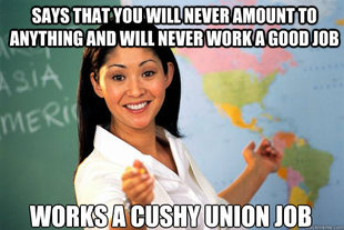Unhelpful High School Teacher