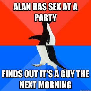 Socially Awesome Awkward Penguin
