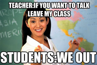Unhelpful High School Teacher