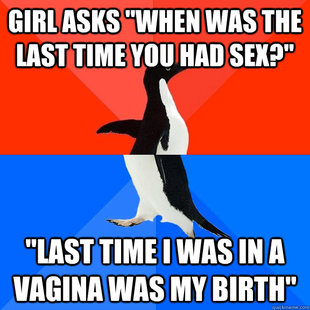 Socially Awesome Awkward Penguin