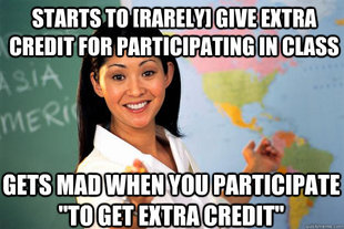 Unhelpful High School Teacher