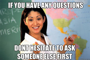 Unhelpful High School Teacher