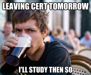 Lazy College Senior