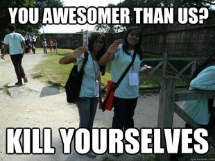Kill yourselves
