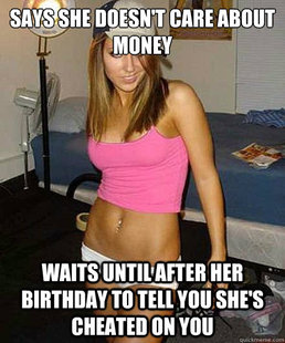 Scumbag girl