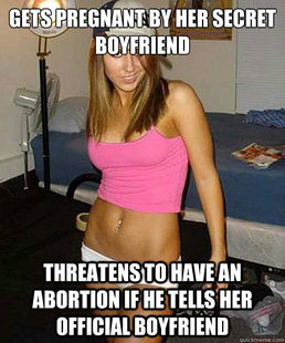 Scumbag girl
