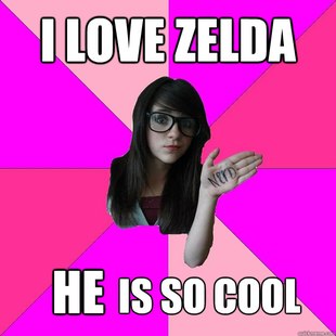 Idiot Nerd Girl