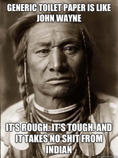 Unimpressed American Indian