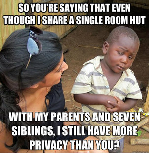 Skeptical Third World Kid