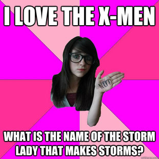Idiot Nerd Girl