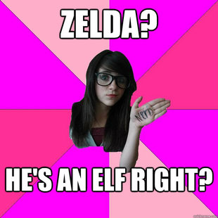 Idiot Nerd Girl