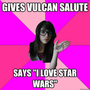 Idiot Nerd Girl