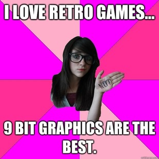 Idiot Nerd Girl