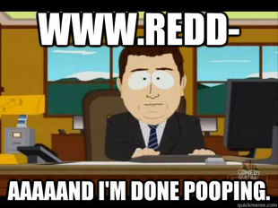 Aaand its gone