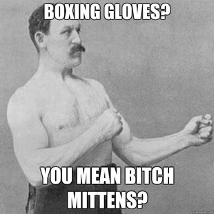 overly manly man