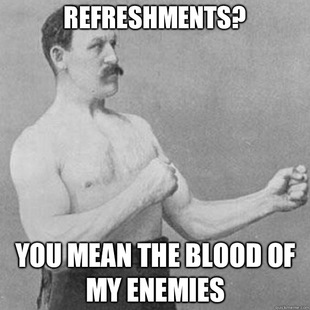 overly manly man