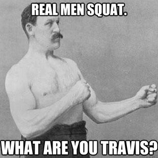 overly manly man