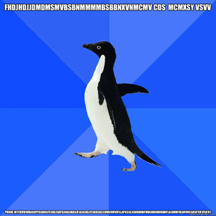 Socially Awkward Penguin