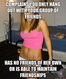 Scumbag girl