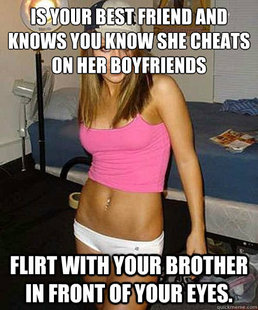 Scumbag girl