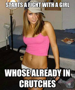 Scumbag girl