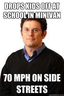 Repressed Suburban Father
