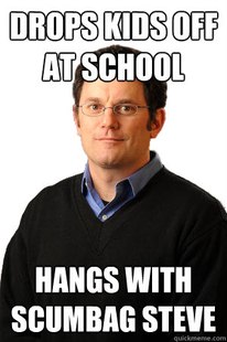 Repressed Suburban Father