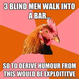 Anti-Joke Chicken