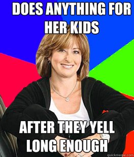 Sheltering Suburban Mom