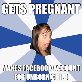Annoying Facebook Girl