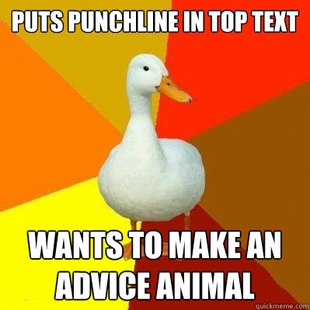 Tech Impaired Duck