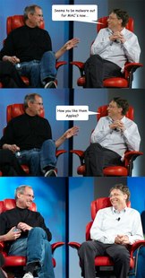 Steve Jobs vs Bill Gates